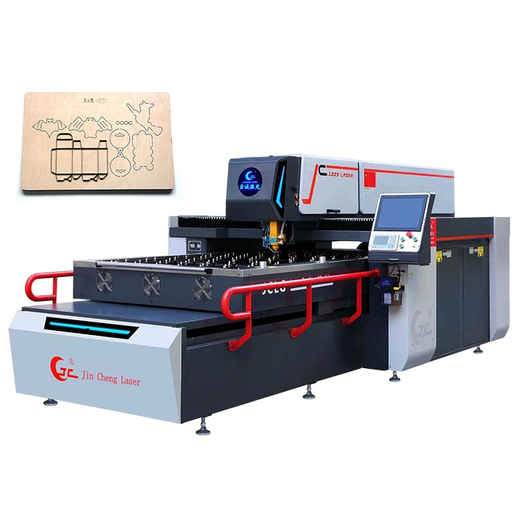 Auto Focus Co2 Flat Die 400w/600w Wooden Die Board Laser Cutting Machine For Die Making