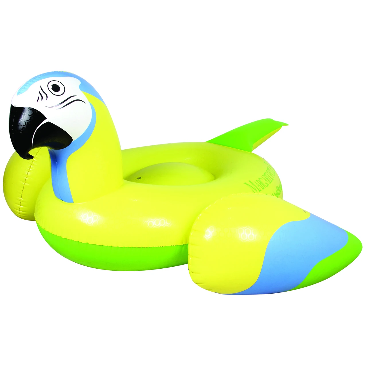 Summer Pool Party Swim Fun PVC Inflatable Parrot Pool Float Raft Island