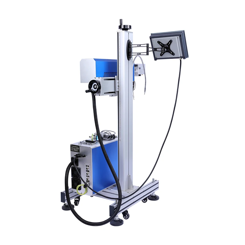 igoldencnc 30 watt mopa fiber laser marking machine/fiber optic laser marking machine metal