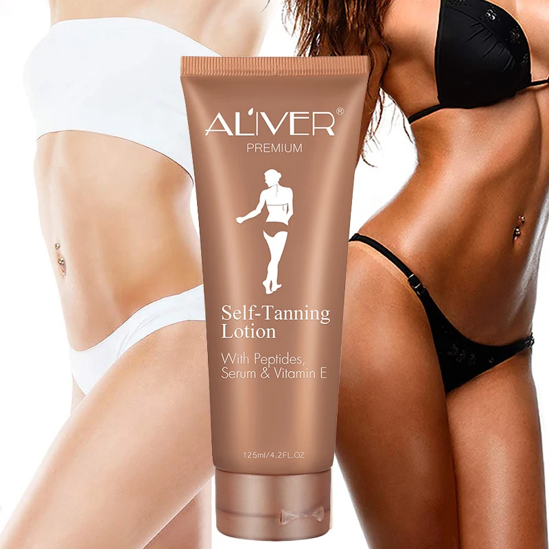 Custom Private Label Natural Sunless Self Tanning Agent  For Bronzing And Golden Tan