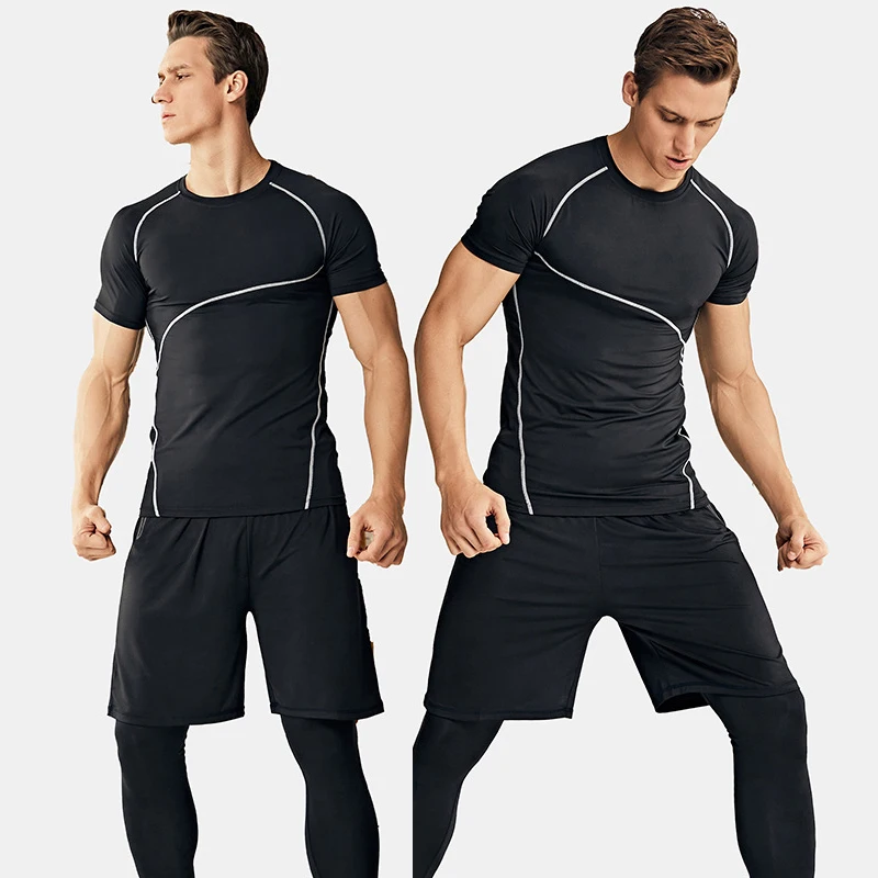 Plain sweat suit Gym Sportswear Fitness Wear Men suit Sport Workout Training Clothing training & jogging wear