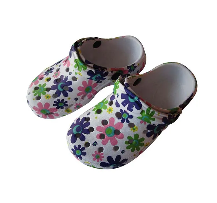 
Eco-friendly reclaimed material kids hospital garden slipper clog 