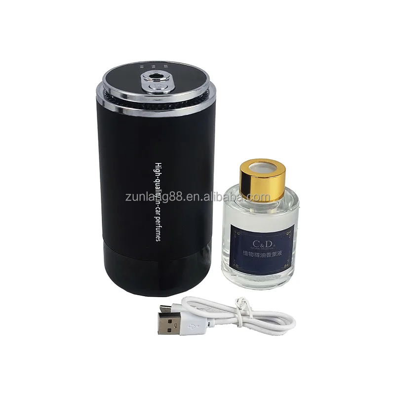 OEM USB charge Electric Intelligent atomized perfume machine 50ml Car Freshener Spray Car diffuser