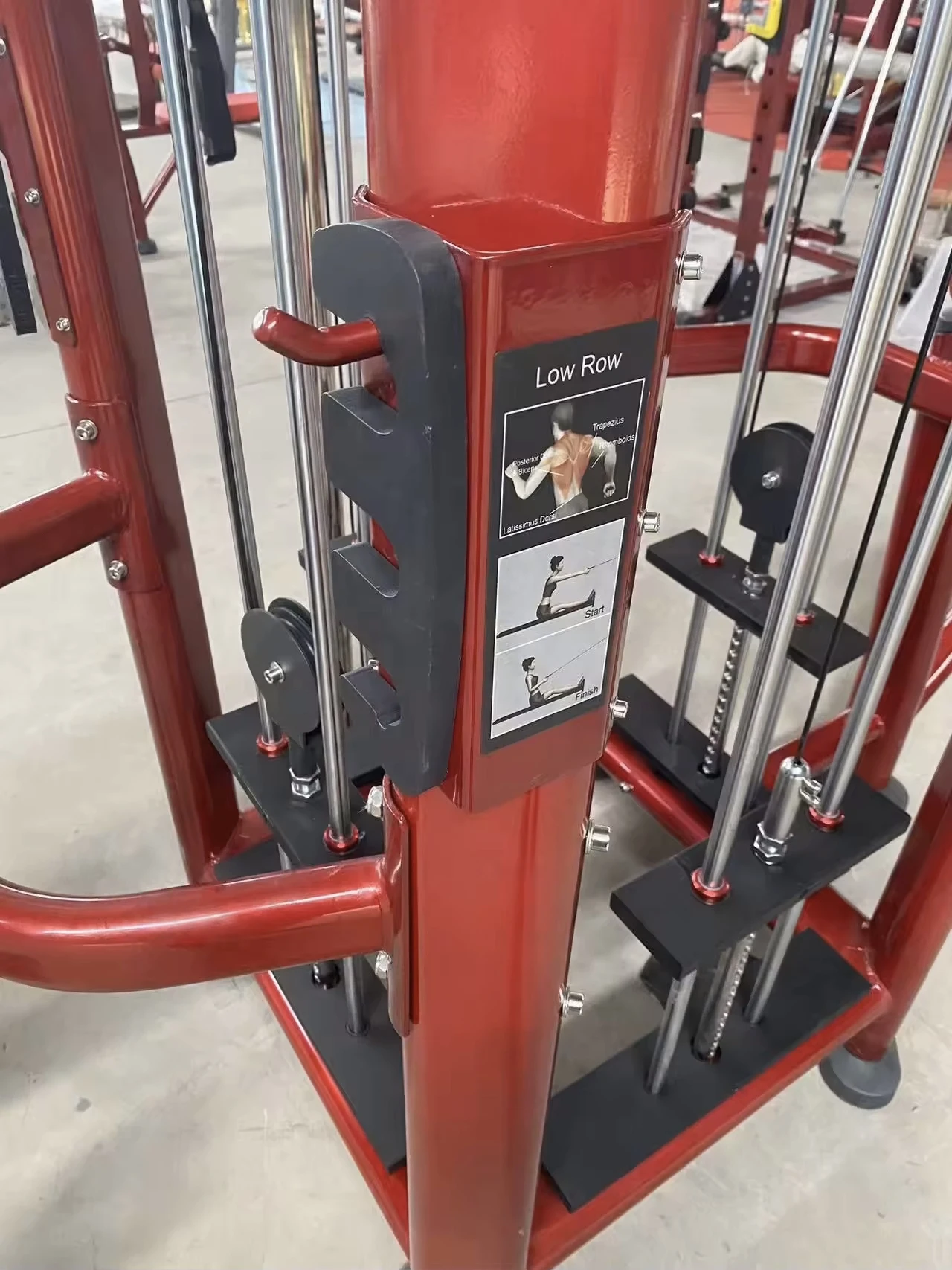 Commercial 8 Multi Jungle Station Functional 8 Station Multi Gym Equipment With Wholesale Price