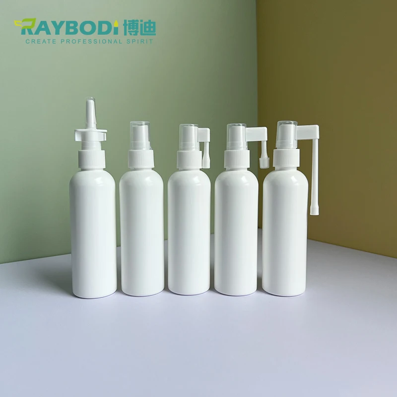 Factory wholesale 10ml 15ml 20ml PP PE Empty plastic mouth nasal fine mist spray bottle