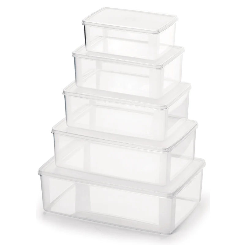 Plastic Container Cheap Thin Plastic Rectangular Storage Container 8.3L PP Food Storage Box