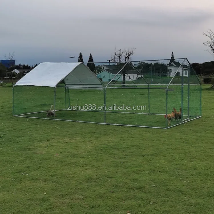 Factory hot sale Large Metal Hen House Cage Run Cheap Chicken Coop