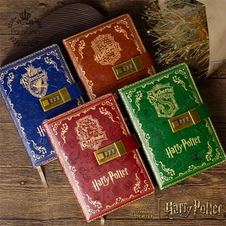 A5 Magical and Fun Secret Diary with Lock Password Journal Everyday Writing Gifts for Girls and Boys Retro Password Notebook