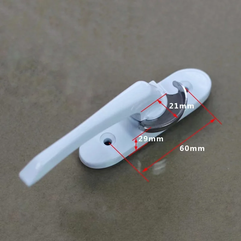UPVC sliding window security lock drop shape crescent lock for sliding system
