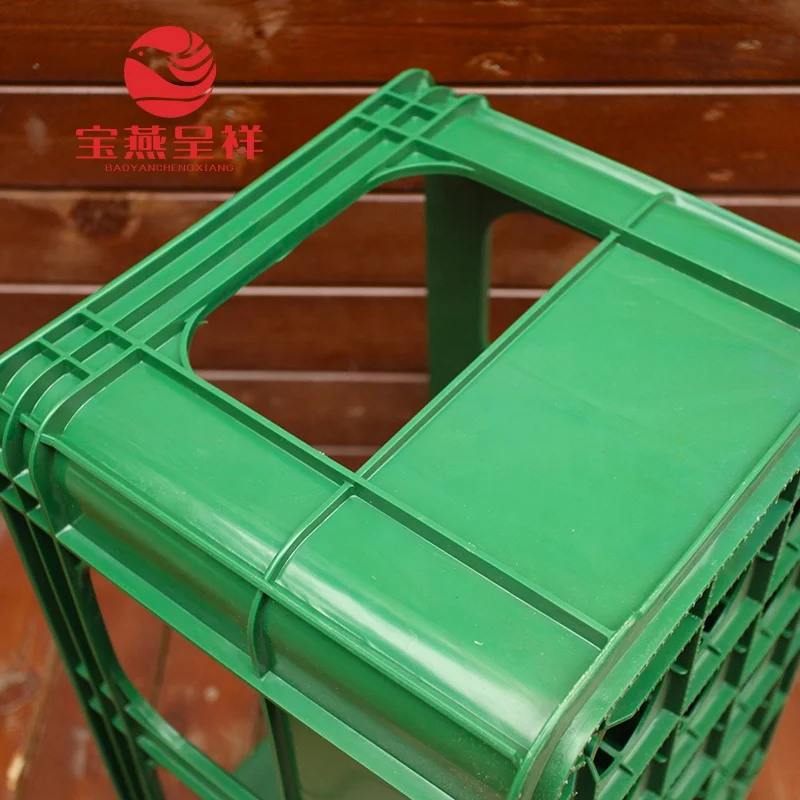 Factory Sale New 24 / 12 Bottles Plastic Beer / Beverage Crate With OEM Logo Acceptable