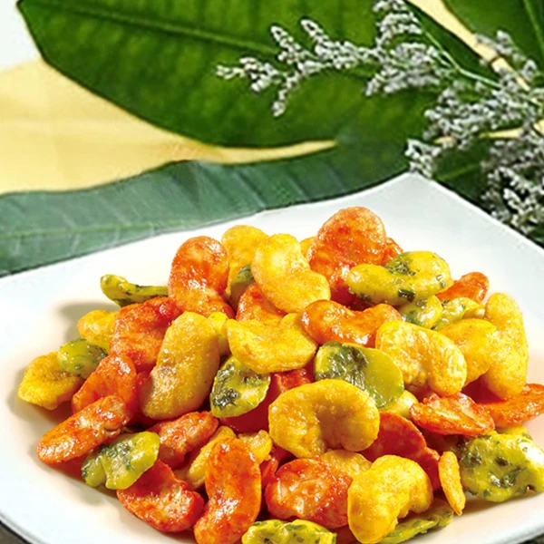 Assorted Fried Broad Beans Mixed flavor Shrimp Seaweed Curry