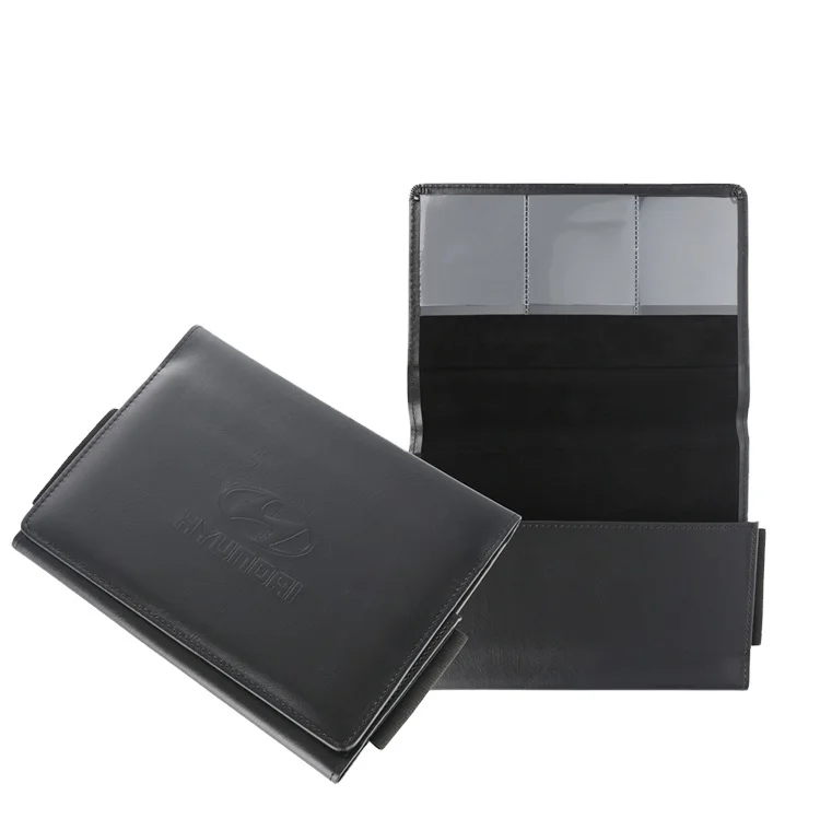 OEM & ODM car document holder organizer vehicle wallet registration manual folder