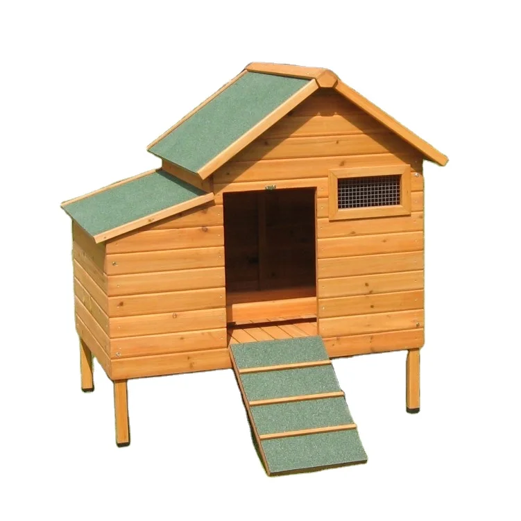 Build small wooden chicken rabbit coop wooden poultry house for chicken
