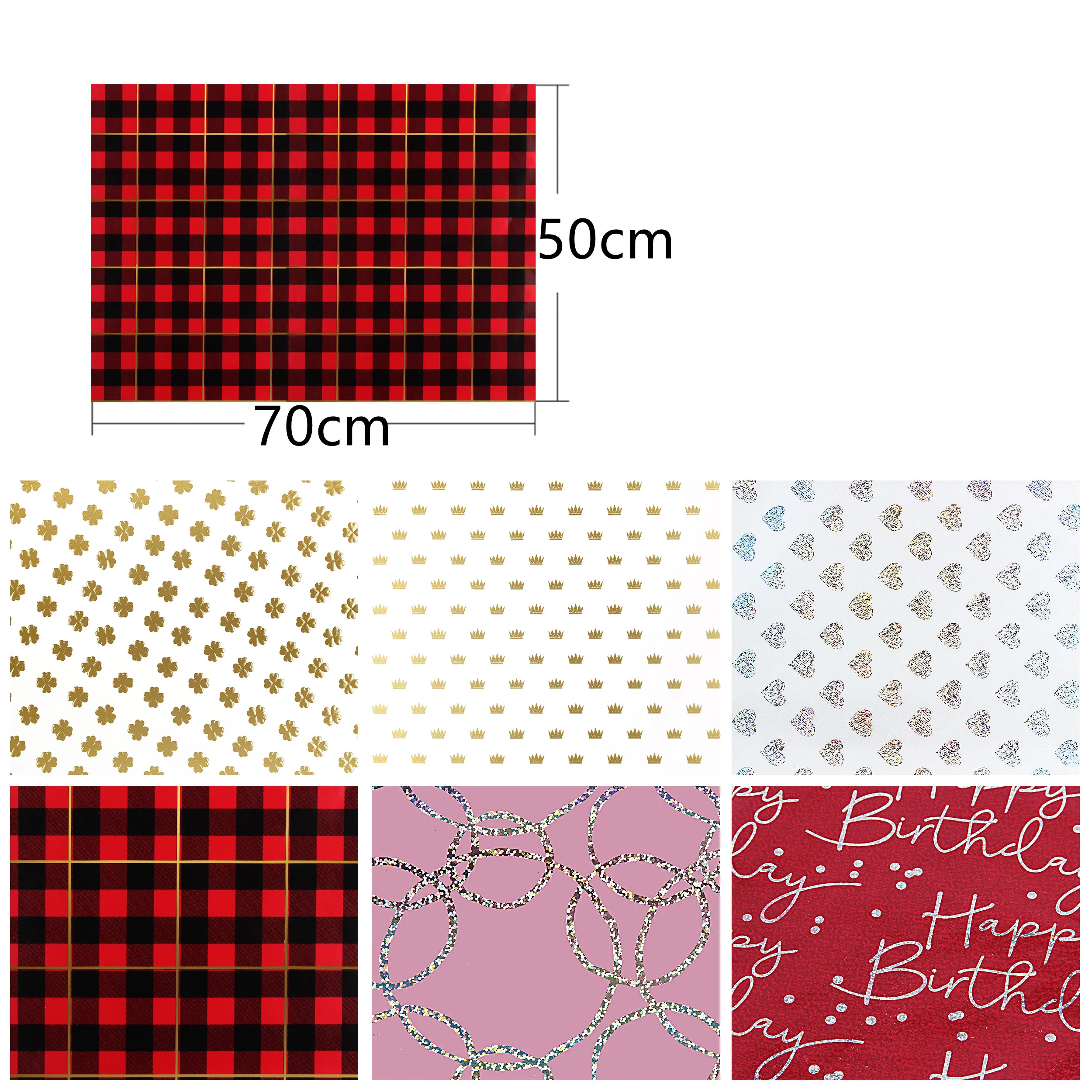 Hot sale latest design 80gsm korean  custom roll a4 gift wrapper paper printed packing flower  wrapping paper set