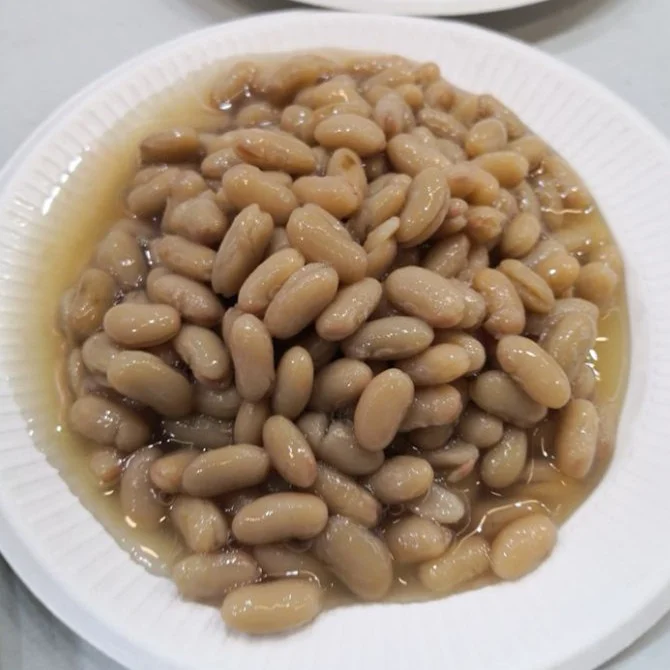 
Hotselling Organic Wholesale Cheap Canned White Kidney Beans In Brine Tomato Sauce 