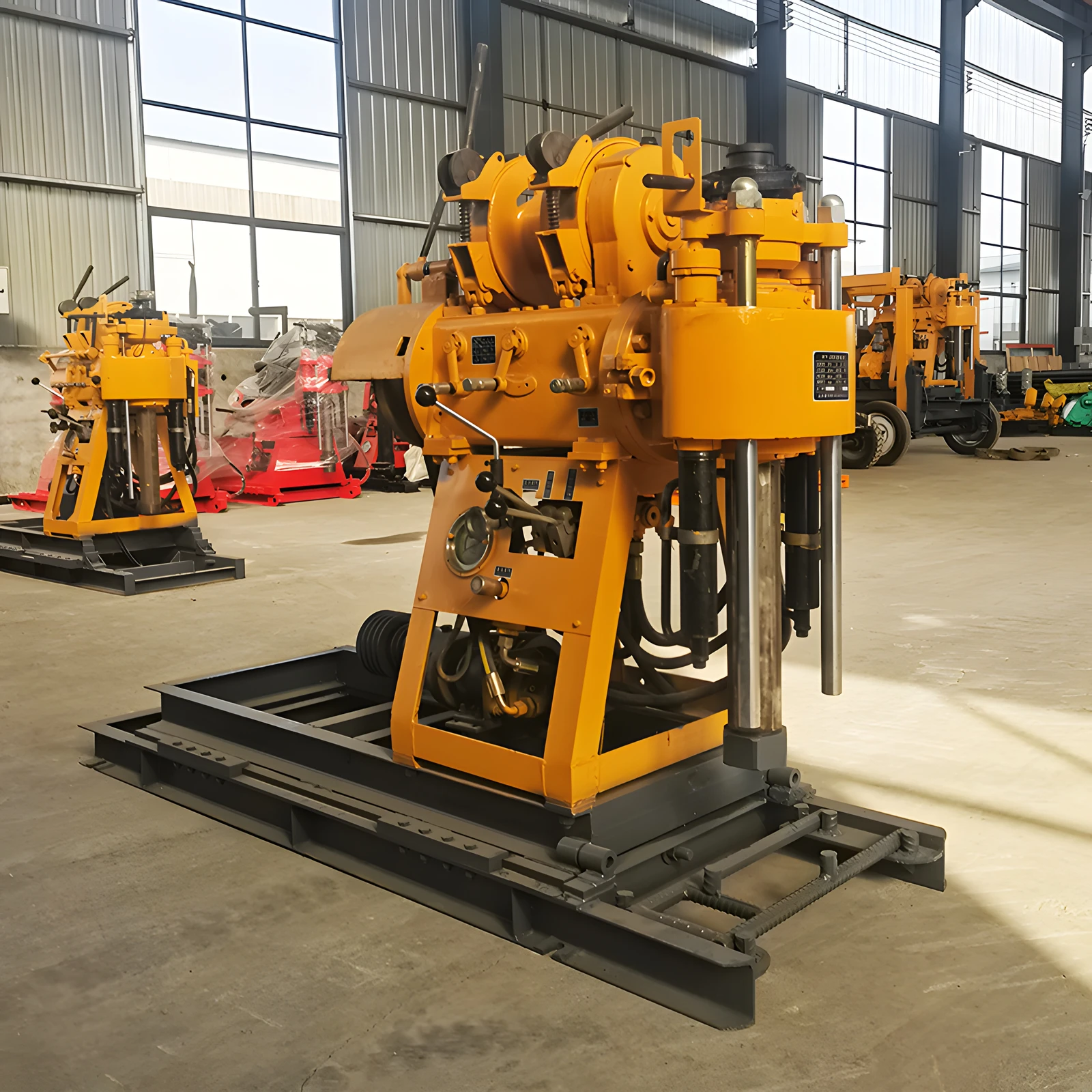 180M Full Hydraulic Borehole Mine Diamond Coring Machine Used Mining Core Drilling Machine