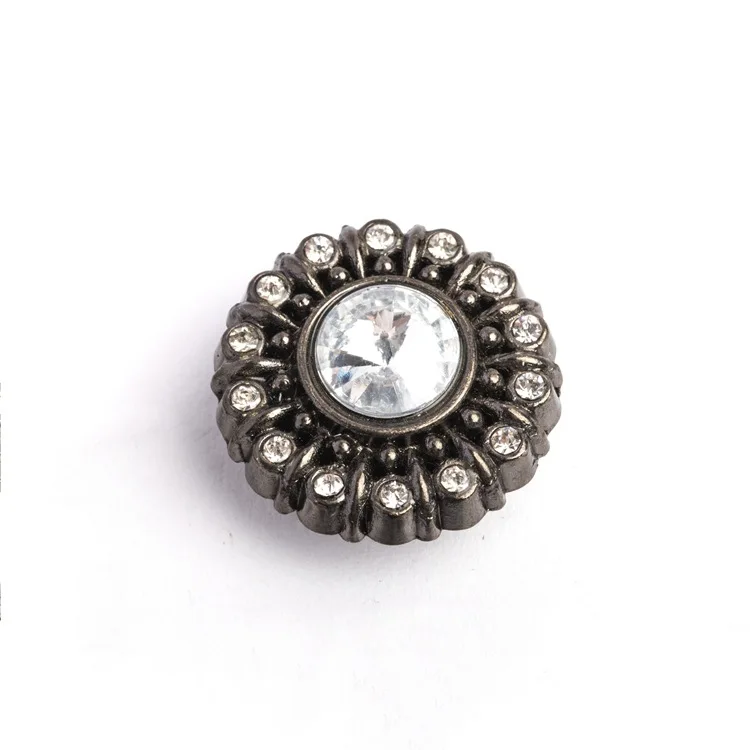 Metal Flat Buttons Antique Brass Snap Buttons Jeans Strappy Trousers Clothing Accessories Buttons