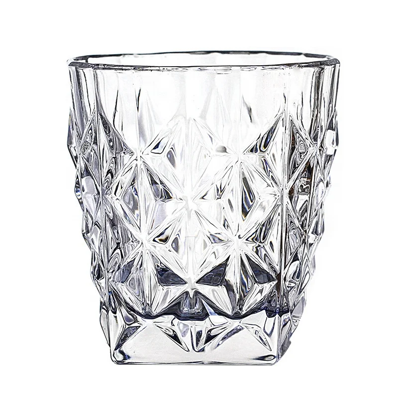 10oz Lear-free Crystal  Unique Whiskey Glass ,Rocks Glasses for Bar,Pub,Home