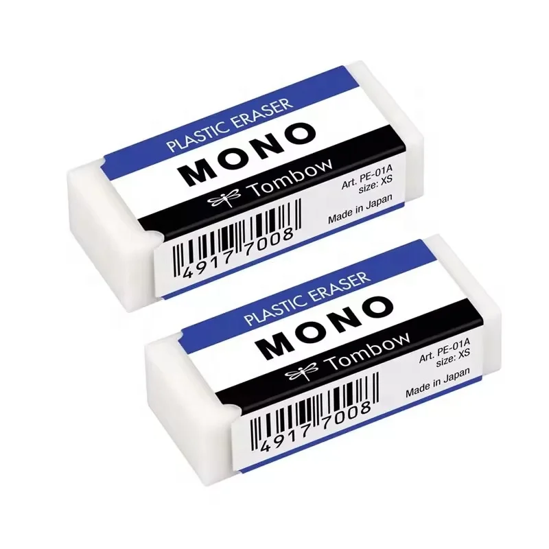 Japan mono dust free plastic eraser rubber removes marks without damaging paper