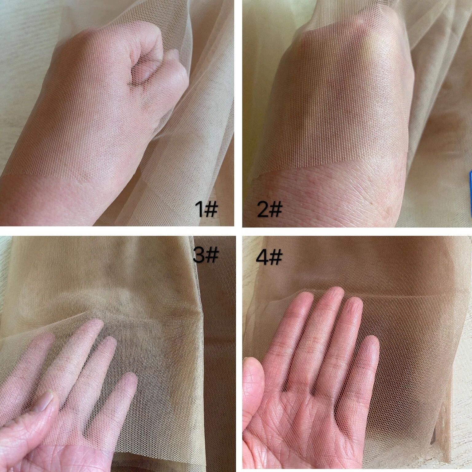 Корейская кружевная сетчатая ткань HD для изготовления париков, прозрачная сетка