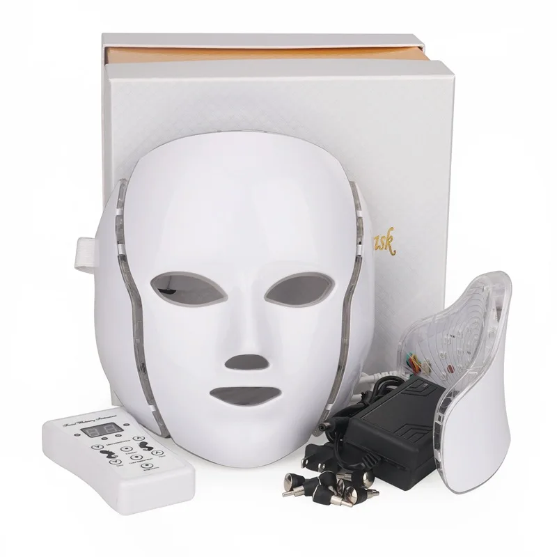 7 Colors Programmable Led Beauty Light Therapy LED Face Masks Facial LED Mask
