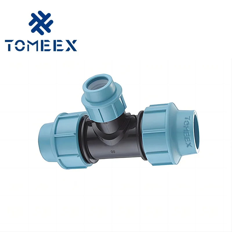 PN 16/10 PP compression pipe fitting Plumbing material 90 degree Elbow high quality