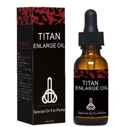 Original black tube Titan Gel Gold Russian penis enlargement essential oil retarder Gel helps men effective penis growth dela