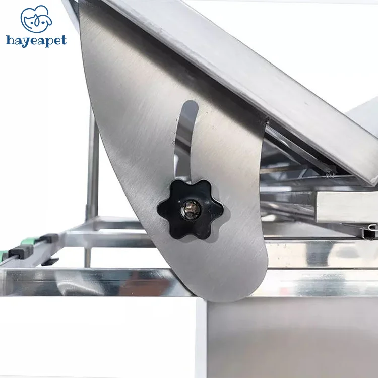 Stainless Steel Veterinary Manual Operation Table Pet Animal Medical Equipment