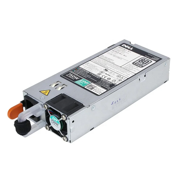 Оригинальный 750W блок питания для PowerEdge R530 R630 R730 R730XD 0G6W6K 0V1YJ6 00XW8W