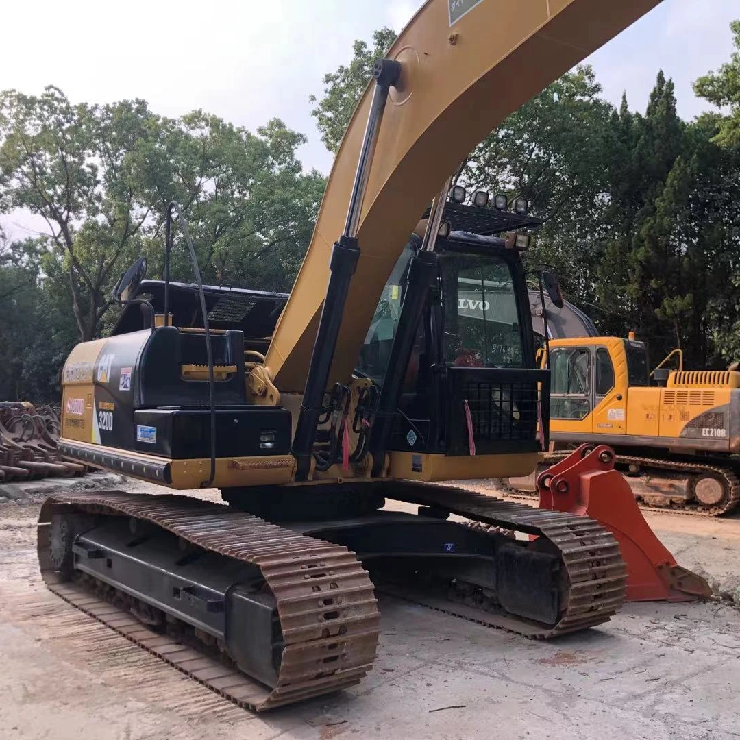 used caterpillar 320D 320 20 ton 20ton big excavators caterpillar320 caterpillar 320 used diggers digger on sale