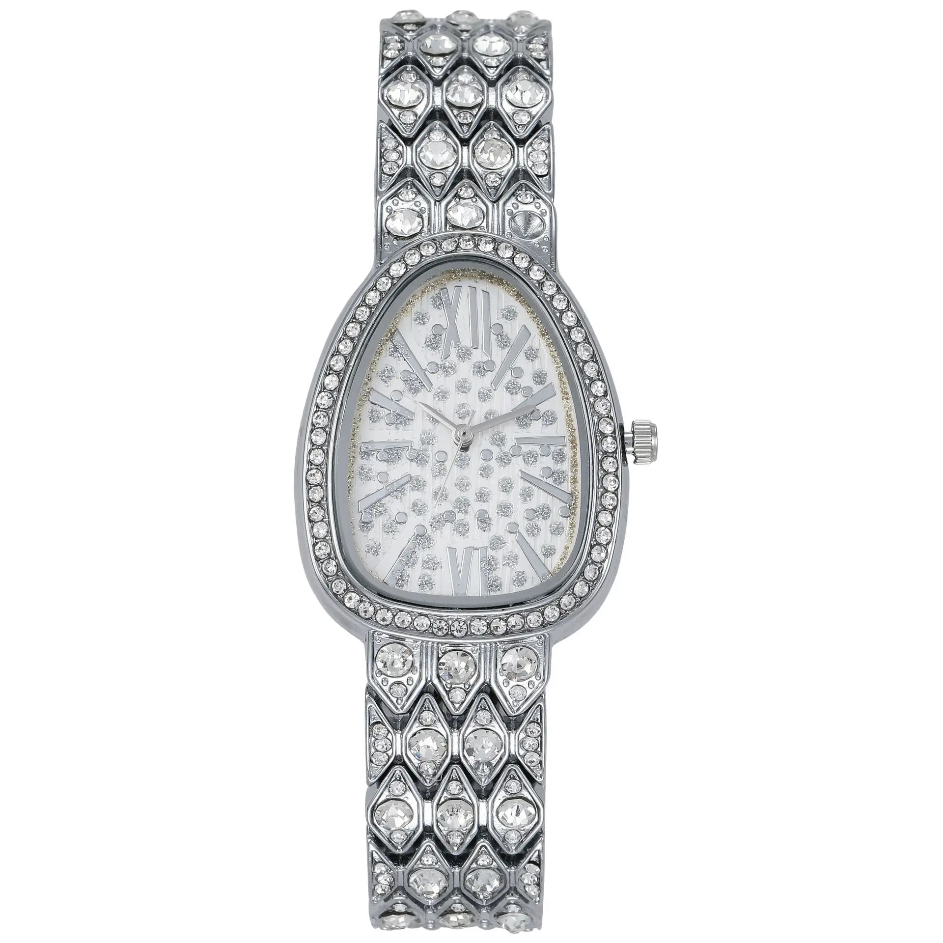 New Women Luxury Brand Watch Snake Quartz Ladies Gold Watch Diamond Wristwatch Female Fashion Bracelet Watches