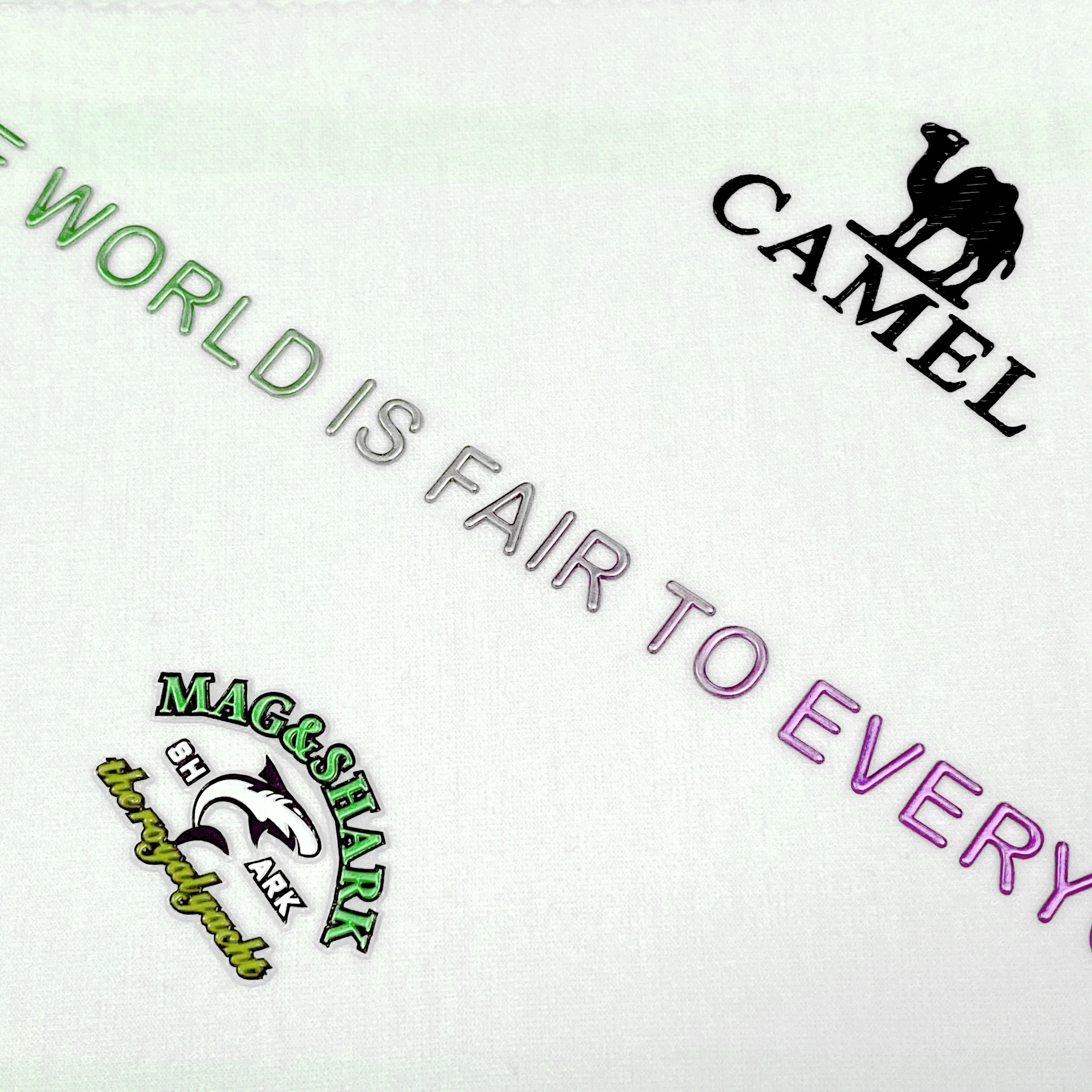 Логотип 3D из ТПУ на заказ золотые термопластиковые этикетки для печати одежде футболке