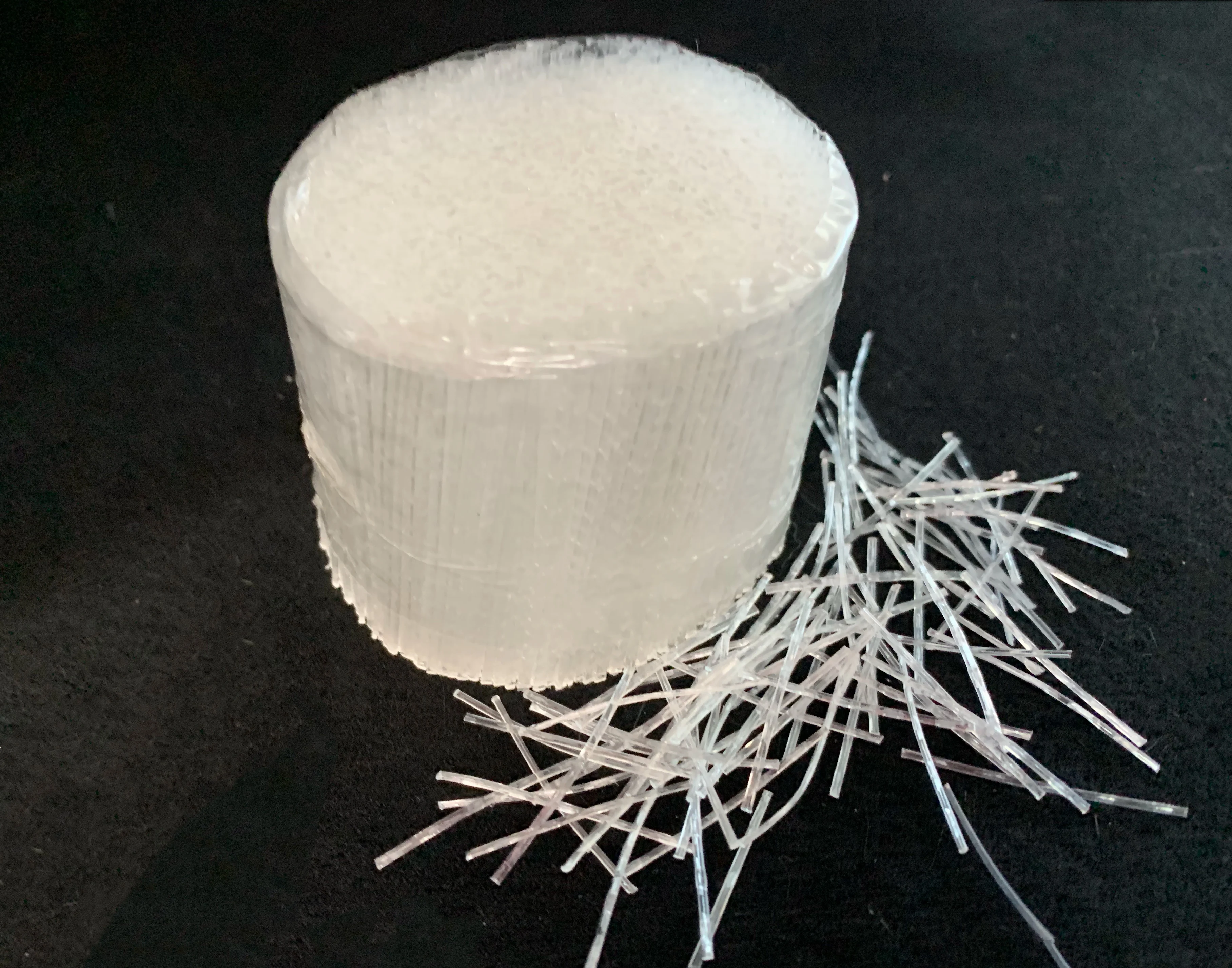Water-Soluble Film Wrapped PP Synthetic Macro 48mm Polypropylene Fiber for Engineering
