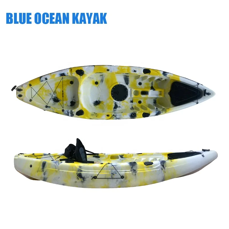 Single Fishing Kayak One Person Fishing Canoe from BLUE OCEAN KAYAK