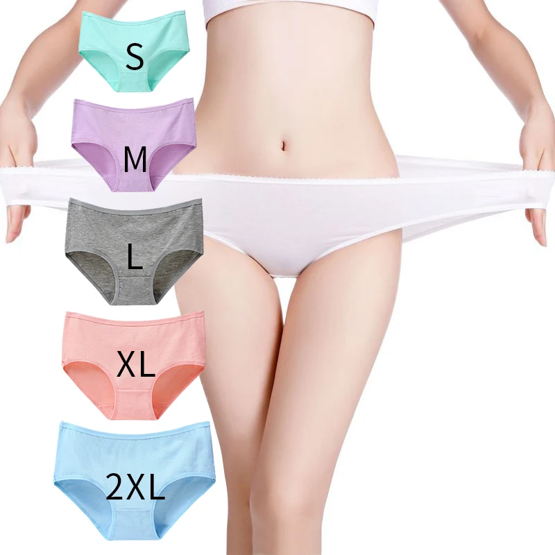 2022 Taoxi Custom Logo Sexy Little Young Models Lady Underwear Cotton Assorted Colors Women Underwears Ladies Panty
