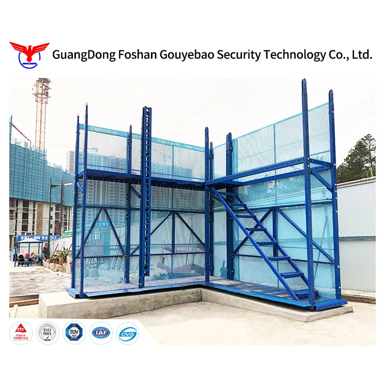 Guangdong Gouyebao easy assemble electric mobile exterior fence scaffolding