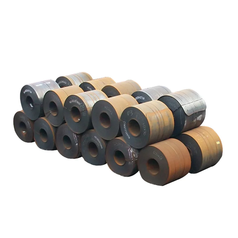 Carbon Steel Coil Hot Rolled Construction Steel Coil MS Low Carbon Marine Steel Coil Custom Size