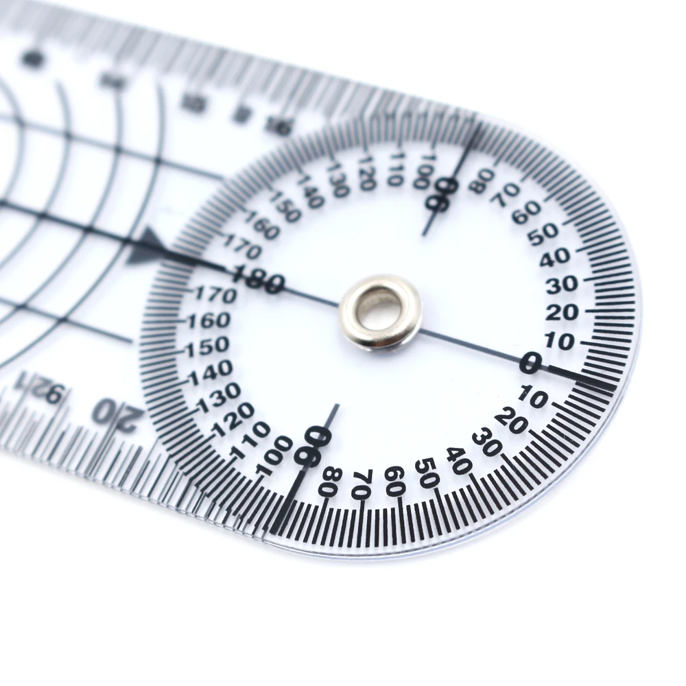 Rotating Goniometer Protractor Medical Orthopedics Bone Plastic Pvc Pain Ruler With Goniometer