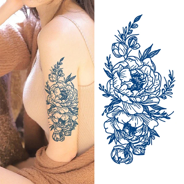 Wholesale Half Arm Temporary Water Transfer Eagle Tattoo Sticker For Men