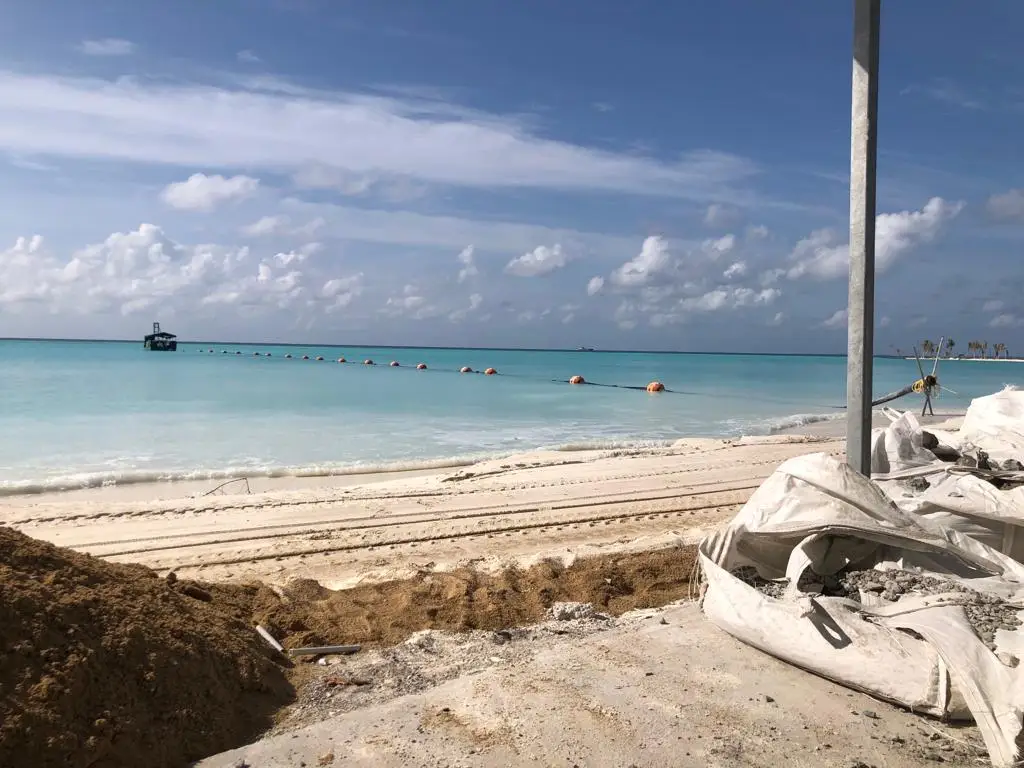 Sand Mining Pump Boat Sand Extraction Pump Platform With Discharge pipeline For River Dredging