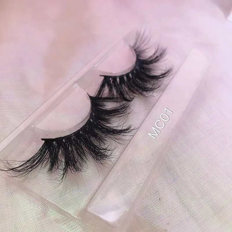 
25mm mink eyelash private label fluffy 3d mink lashes wholesale 5d mink eyelashes 
