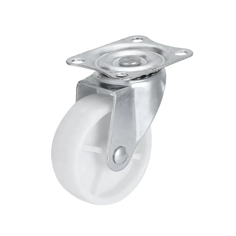 1.5 Inch Swivel Rubber Caster With Brake Roller Bearing For Trolley Np Castor Wheel Light Duty Wheel Caster