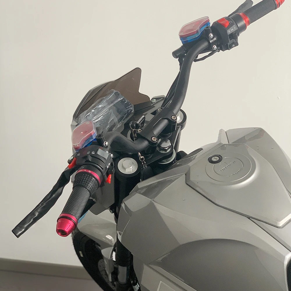 Factory Direct New Style 30000W Motor Electric Motorcycle 72V Hot Selling Sport Bike E- Motorcycle for Food Delivery Adult