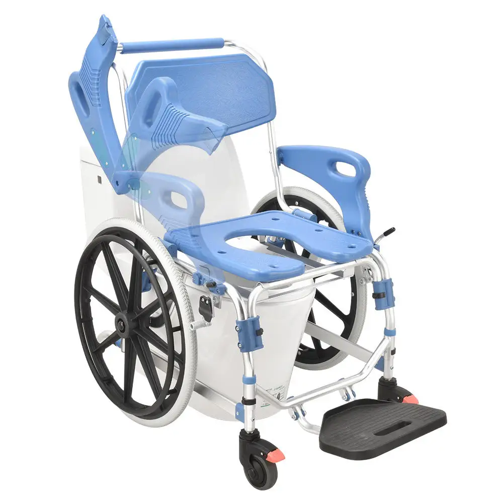 Wholesale commode chair toilet portable folding commode wheelchair shower disable chairs for bathrooms