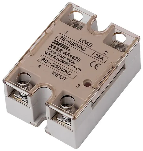 AC to AC 25A single phase solid state relay for coffee machine