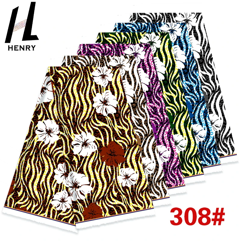 New Design Leopard Background Egg Flower Large Leaf Polyester Print  Fabric For Clothing Shirts