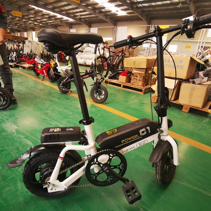 
2020 Wholesales China Manufacture new Products kids electric bike motor Lithium Battery Folding Electric bike C1 