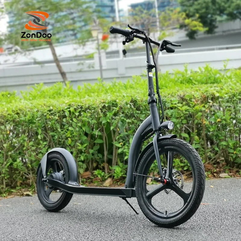 Лидер продаж электрические скутеры ZonDoo большие колеса 20 дюймов 350 Вт складной китайский скутер электрический мотоцикл для взрослых