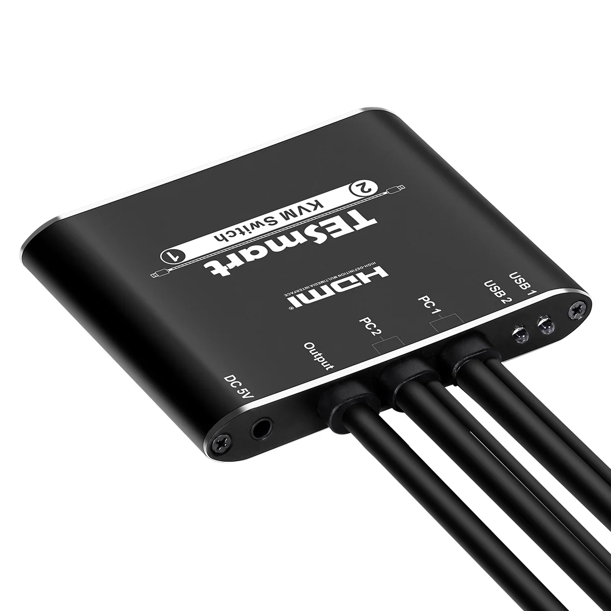4K 30 Гц 2x1 HDMI-кабель KVM Switch 2