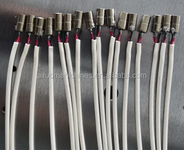 3.5 dc power cord plug crimping soldering machine